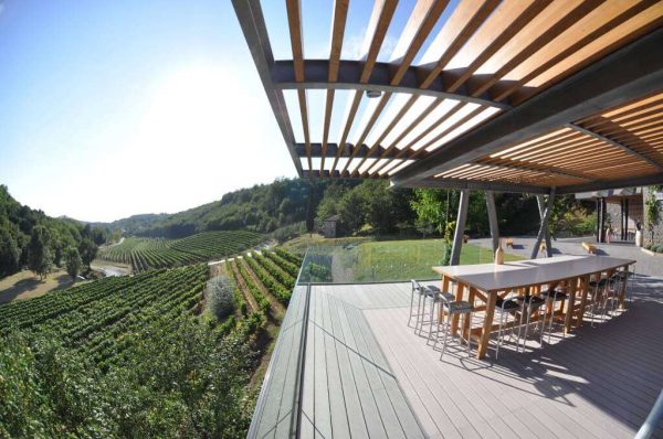 Pogled s terase vinarije Kozlović