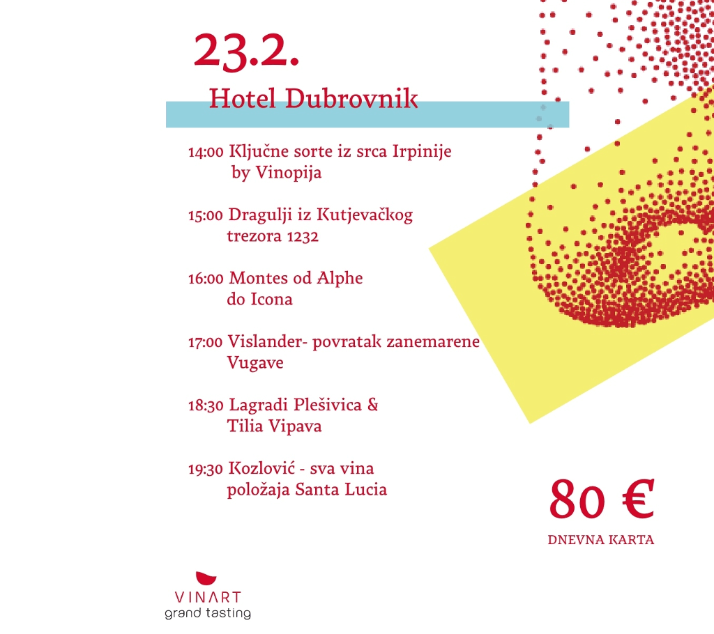 Kozlović - sva vina položaja Santa Lucia - radionica