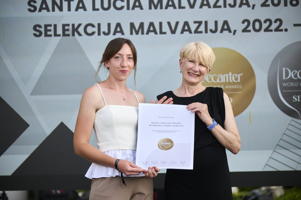 Vinarija Kozlović - Vijesti - DECANTER 2025 WINNERS SHOWCASE BY VINISTRA