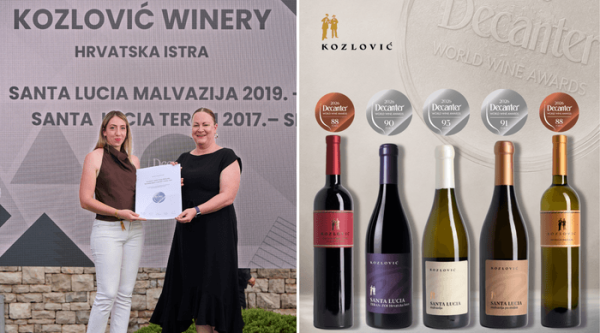 Weingut Kozlović feiert Decanter-Erfolge und präsentiert den Rosé „Violetta 2025“